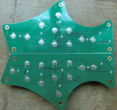 dome array on PCB