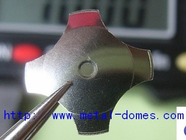 Normal four leg metal dome