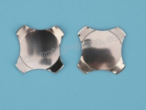 The difference between four-legged metal dome with holes and without holes