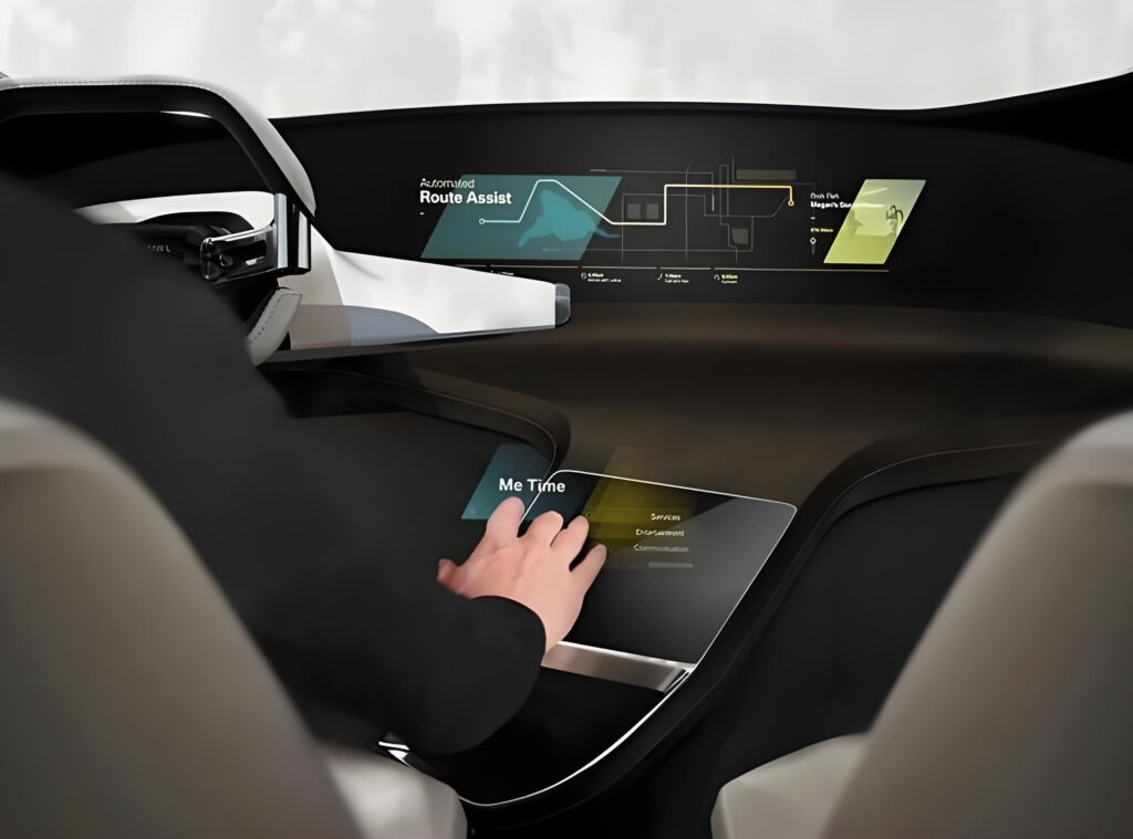 What is haptic feedback touch screen?