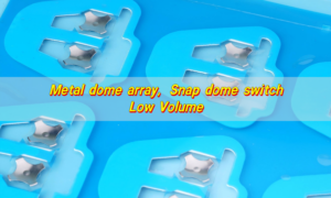 Metal dome array, Snap dome switch – Low Volume