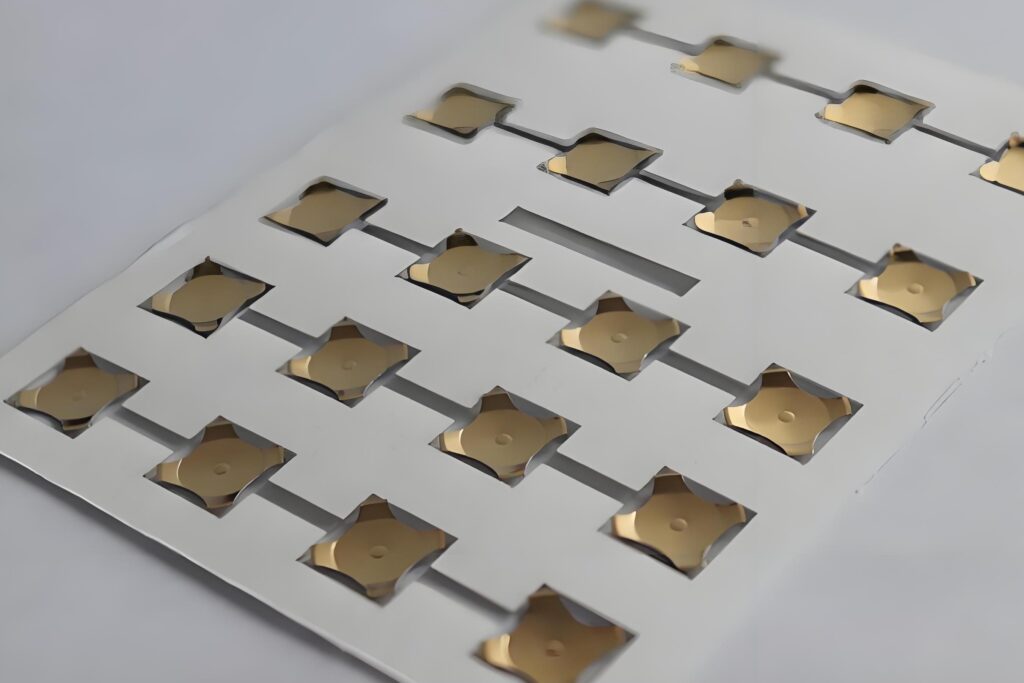 What is metal dome with gold plating? Gold domes