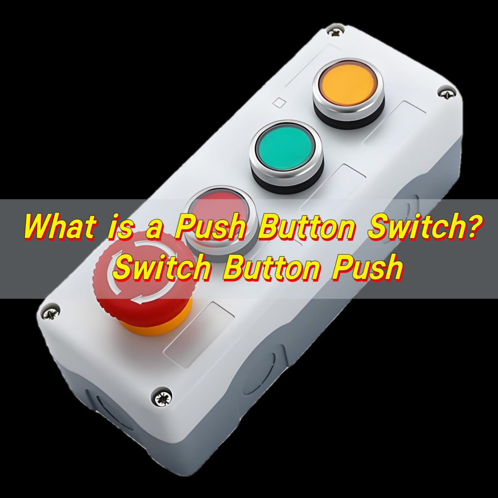 What is a push button switch? Switch button push