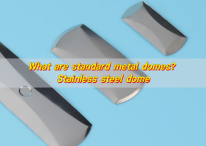 What are standard metal domes? Stainless steel dome