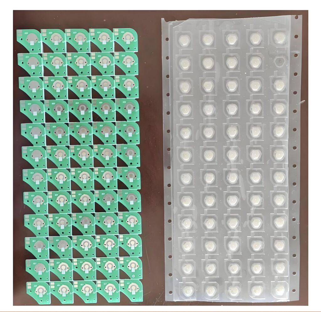 What is metal dome click ratio? Metal dome parameters