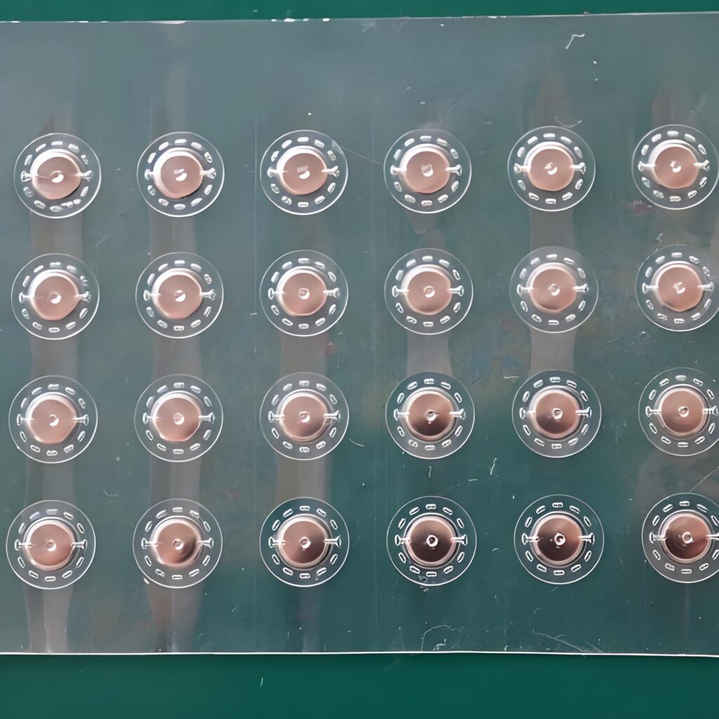 Tactile dome switches for consumer electronics, Dome array
