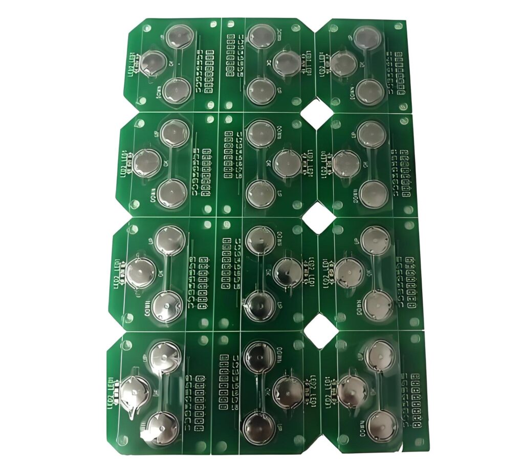 What is a metal dome switch array? Snap dome switch