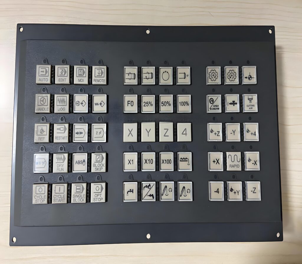 Metal dome array for industrial controls, Metal dome switch