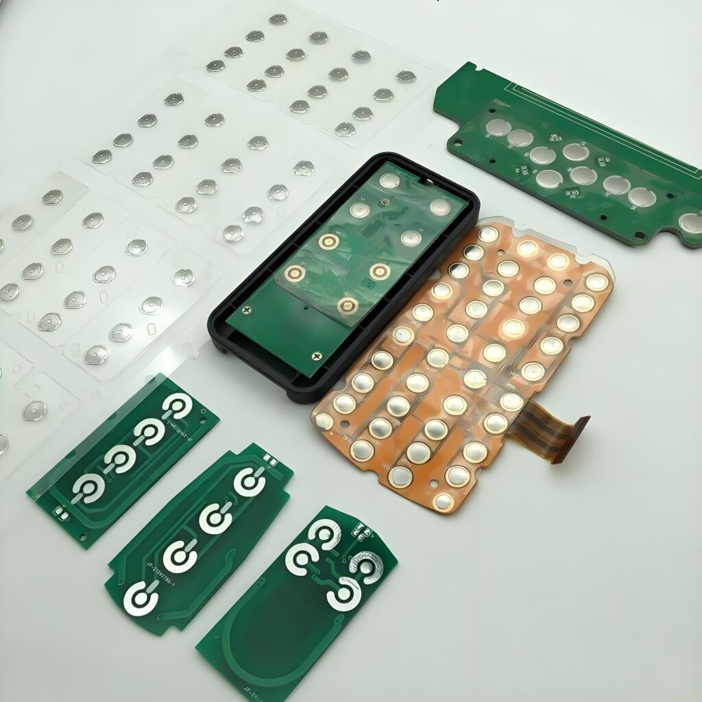 How to replace a metal dome in a keyboard? Metal dome keypad
