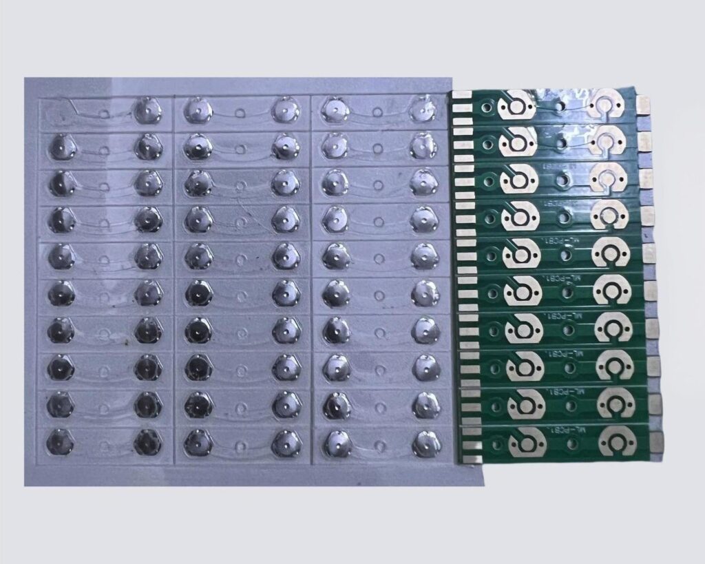 Metal Domes for Control Panels, Metal Dome Array