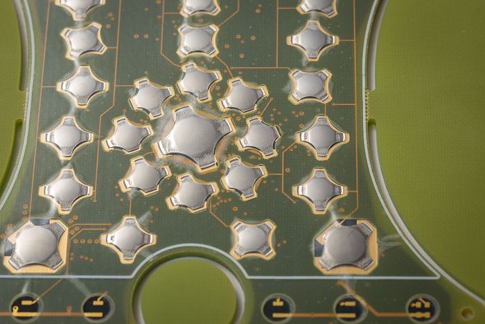 Dome Array for Portable Diagnostic Device, Metal Dome Array