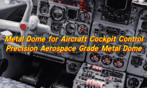 Metal Dome for Aircraft Cockpit Control – Precision Aerospace Grade Metal Dome