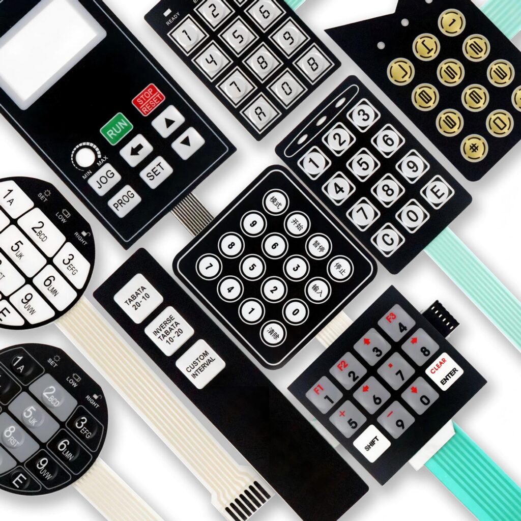 What is a membrane panel switch? Metal dome membrane switch