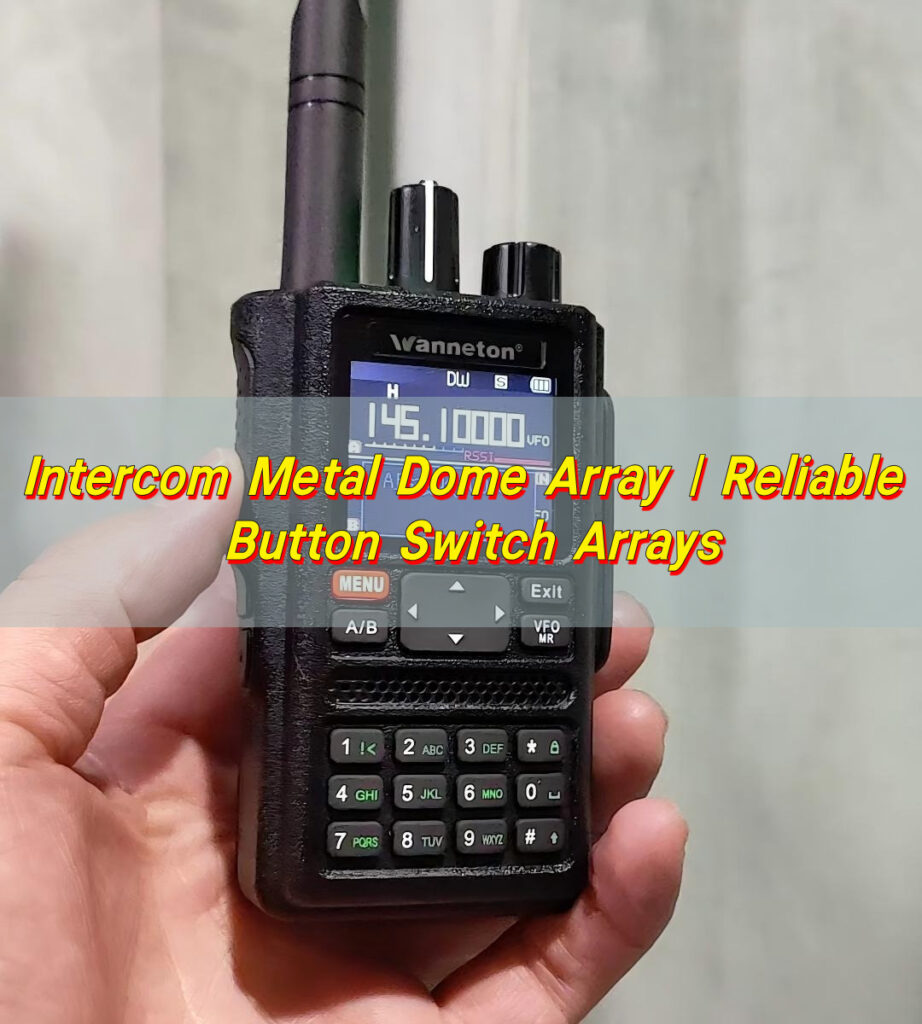 Intercom Metal Dome Array | Reliable Button Switch Arrays
