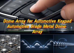 Dome Array for Automotive Keypad | Automotive Grade Metal Dome Array