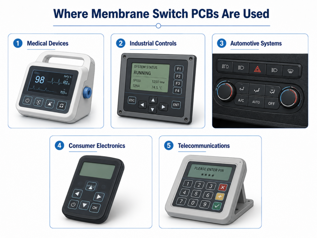 Membrane Switch PCB Design | Professional Layout & Guidelines