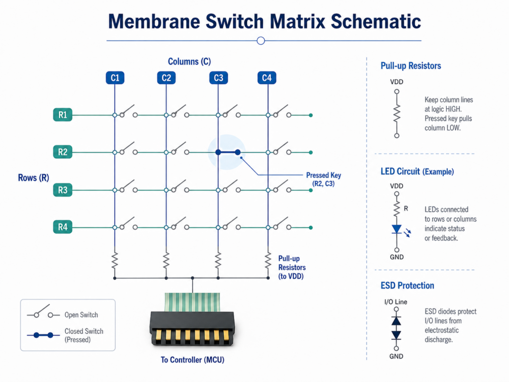Membrane Switch PCB Design | Professional Layout & Guidelines