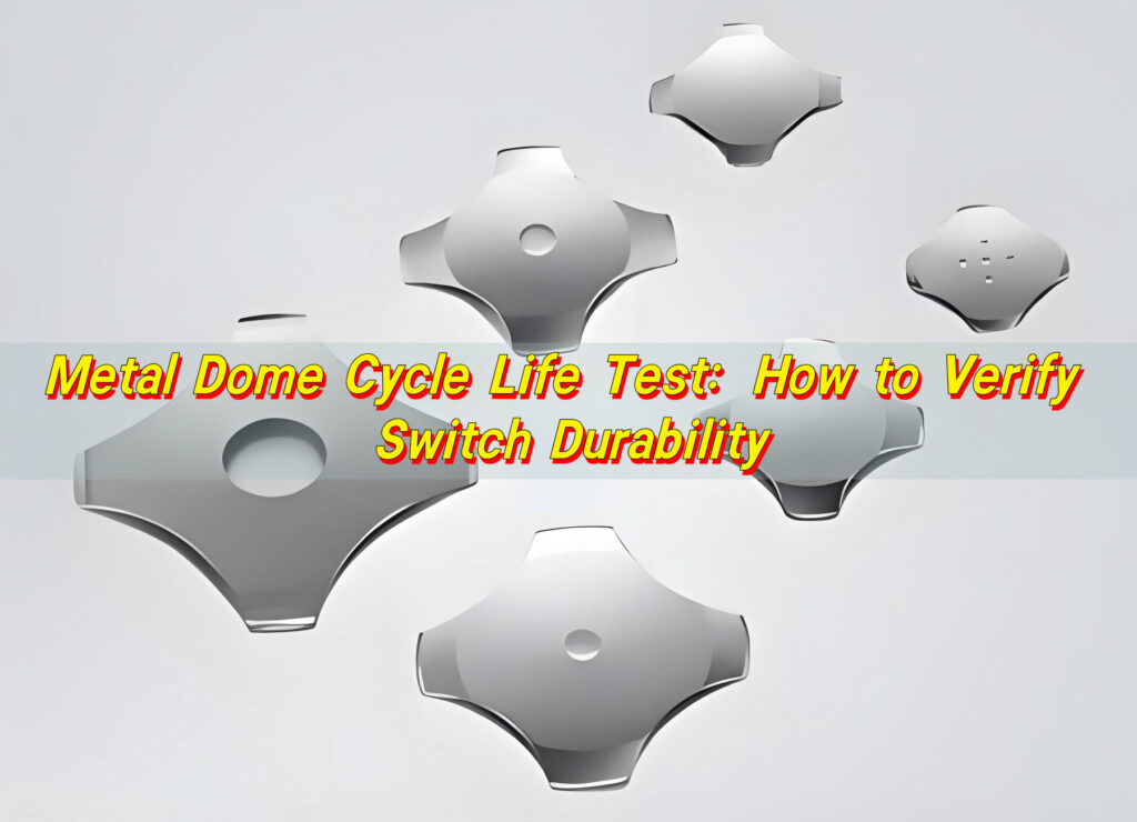 Metal Dome Cycle Life Test: How to Verify Switch Durability