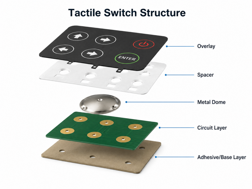 Industrial Tactile Dome: How Do You Choose the Right Dome Switch?