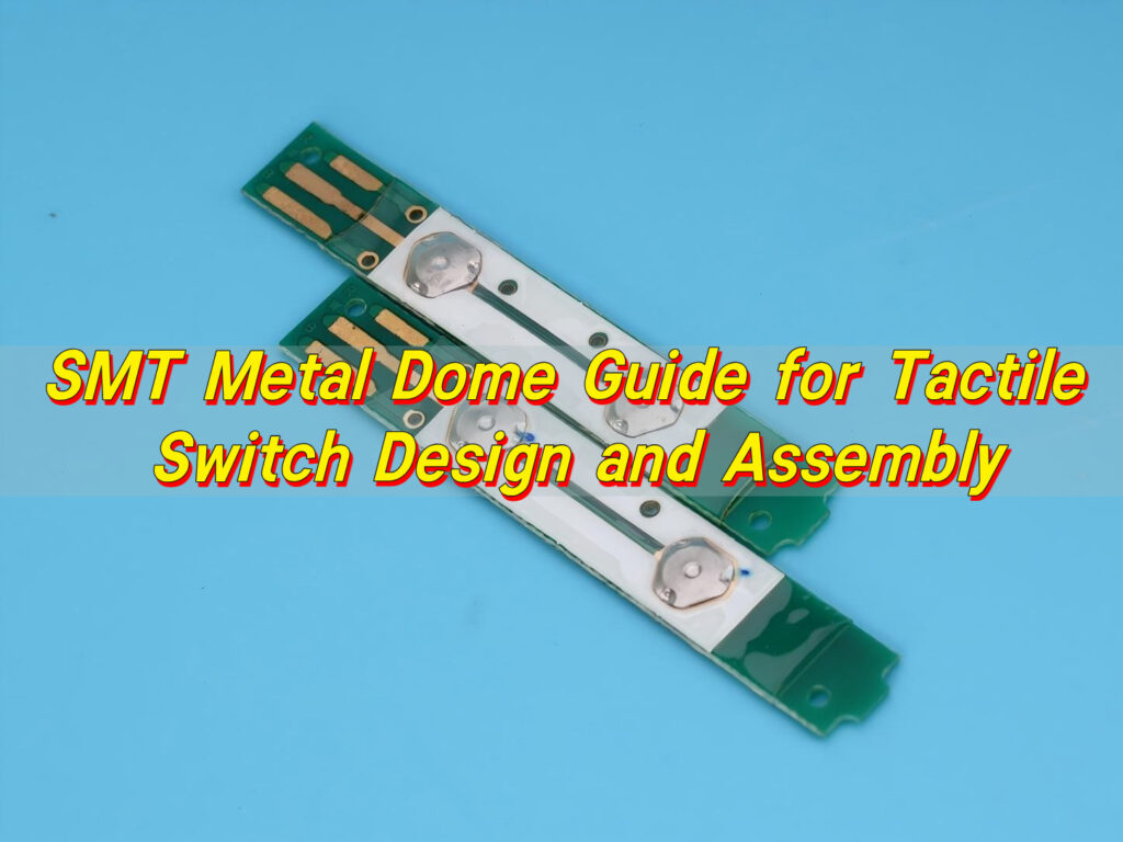 SMT Metal Dome Guide for Tactile Switch Design and Assembly