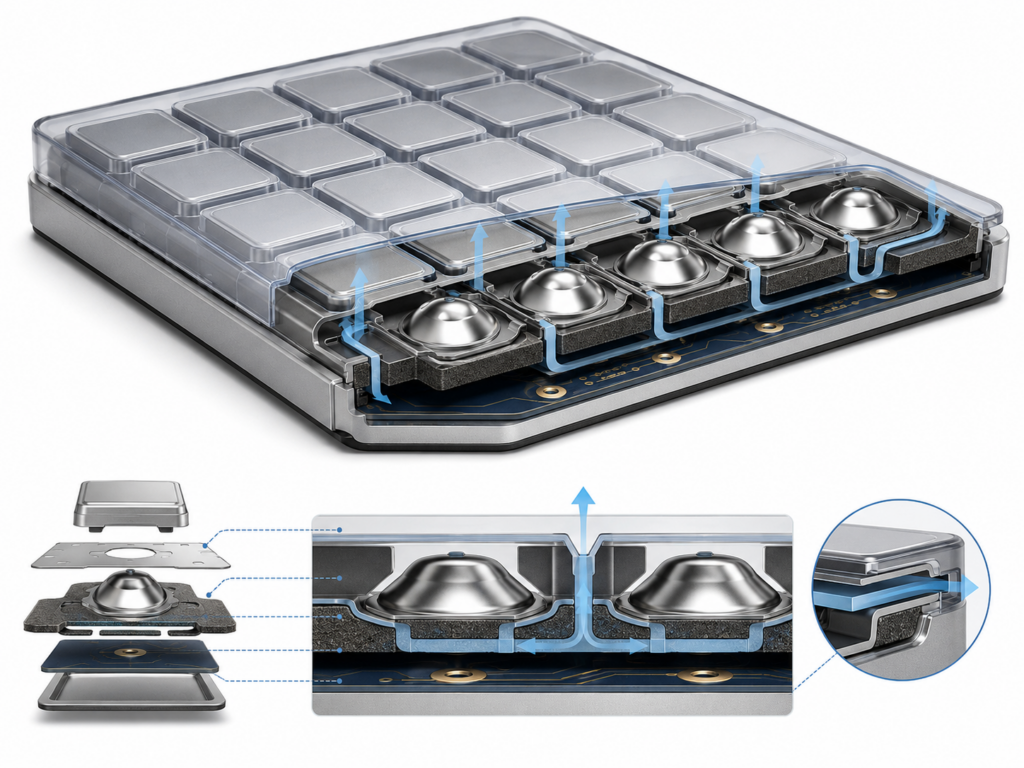 Metal Dome Venting: Why Does It Matter in Dome Switch Design?