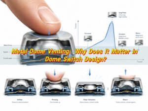 Metal Dome Venting: Why Does It Matter in Dome Switch Design?