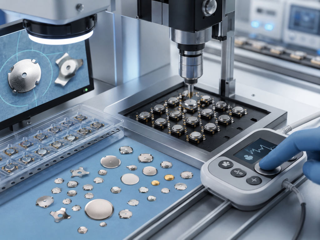 Tactile Switch for Medical Device Design, Selection, and Custom Manufacturing