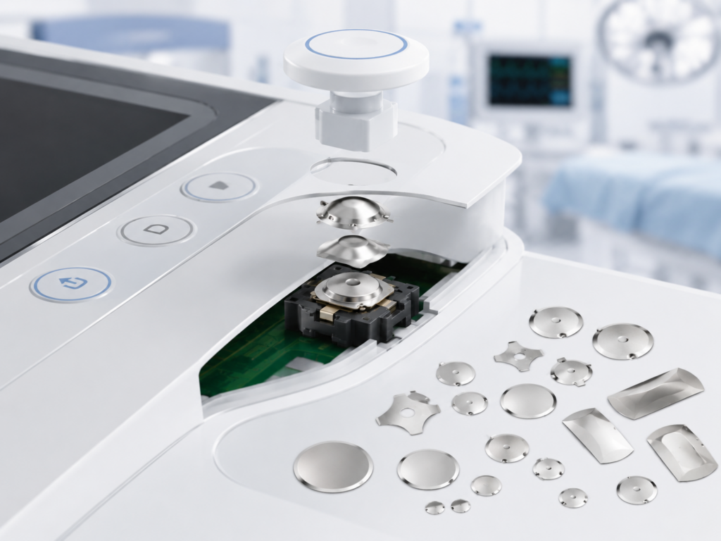 Tactile Switch for Medical Device Design, Selection, and Custom Manufacturing