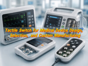 Tactile Switch for Medical Device Design, Selection, and Custom Manufacturing