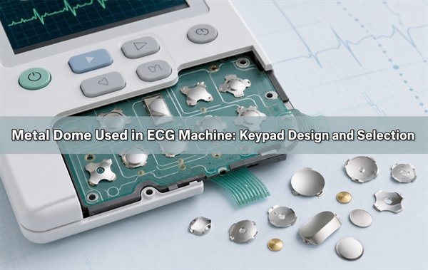 Metal Dome Used in ECG Machine keypad design and selection