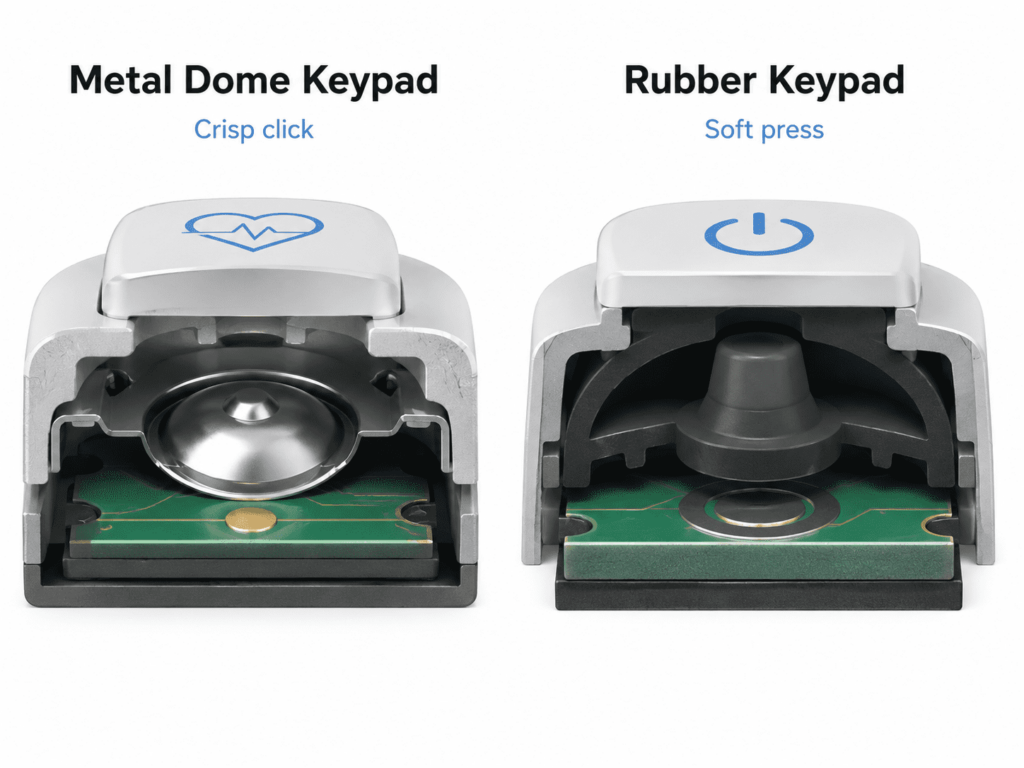Tactile Keypad for Medical Handheld Devices: Design, Materials, and Selection Guide