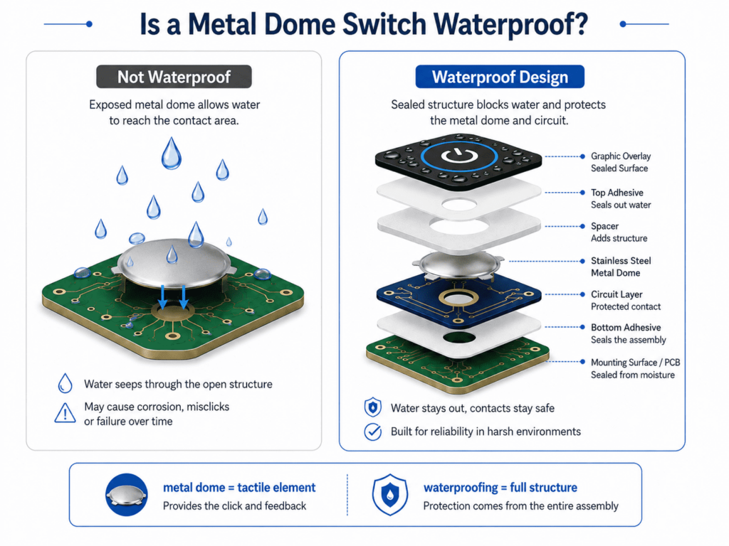 Waterproof Dome Switch: How Do You Choose a Reliable Tactile Button Solution?