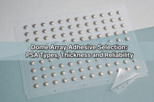 Dome Array Adhesive Selection: PSA Types, Thickness and Reliability