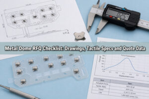 Metal Dome RFQ Checklist: Drawings, Tactile Specs and Quote Data