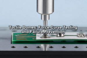 Tactile Domes: Force-Curve Testing and Failure Prevention