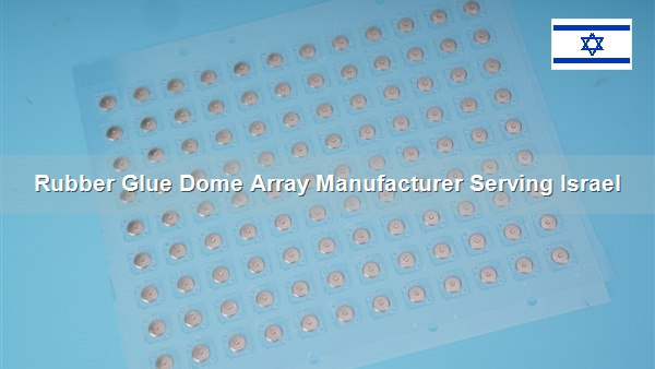 Real dome array product photo with Israeli flag and full article title