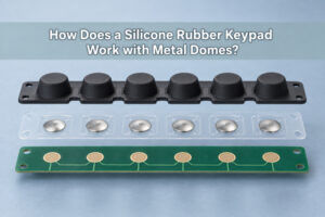 How Does a Silicone Rubber Keypad Work with Metal Domes?