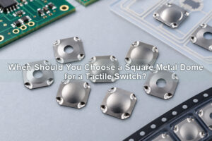 When Should You Choose a Square Metal Dome for a Tactile Switch?