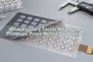 What Should a Tactile Membranes Prototype Prove Before Production?