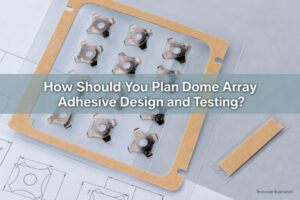 How Should You Plan Dome Array Adhesive Design and Testing?