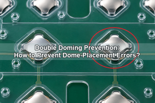 Correct single four-leg metal dome beside two accidentally nested domes during assembly