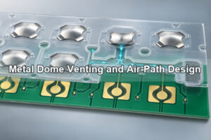 Metal Dome Venting and Air-Path Design