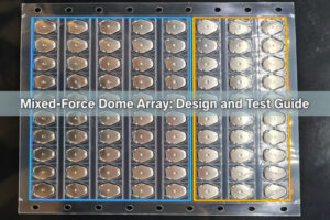 Mixed-Force Dome Array: Design and Test Guide