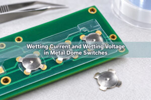Wetting Current and Wetting Voltage in Metal Dome Switches
