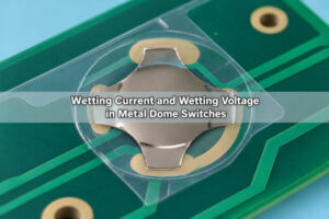 Wetting Current and Wetting Voltage in Metal Dome Switches