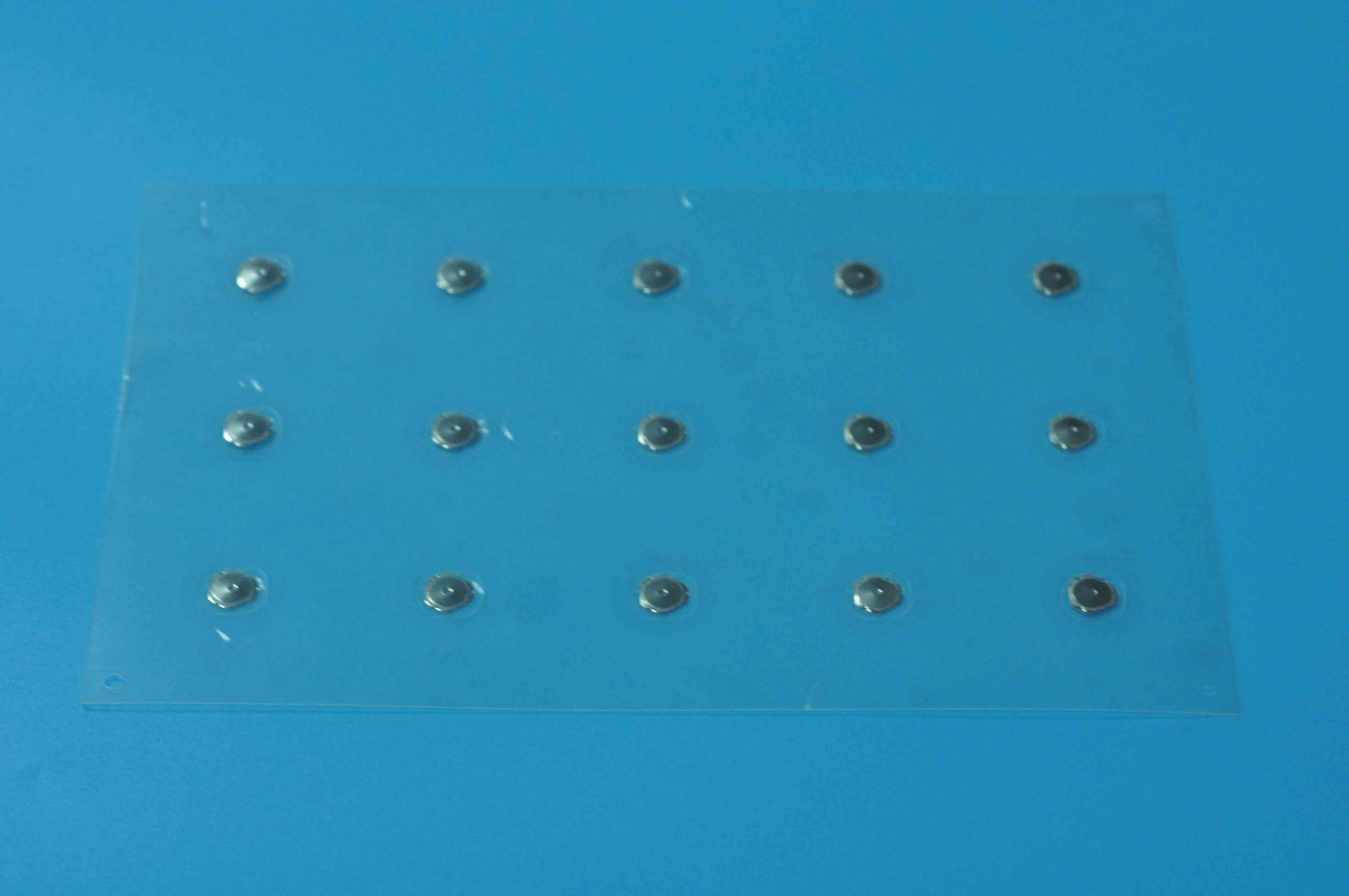 metal dome array