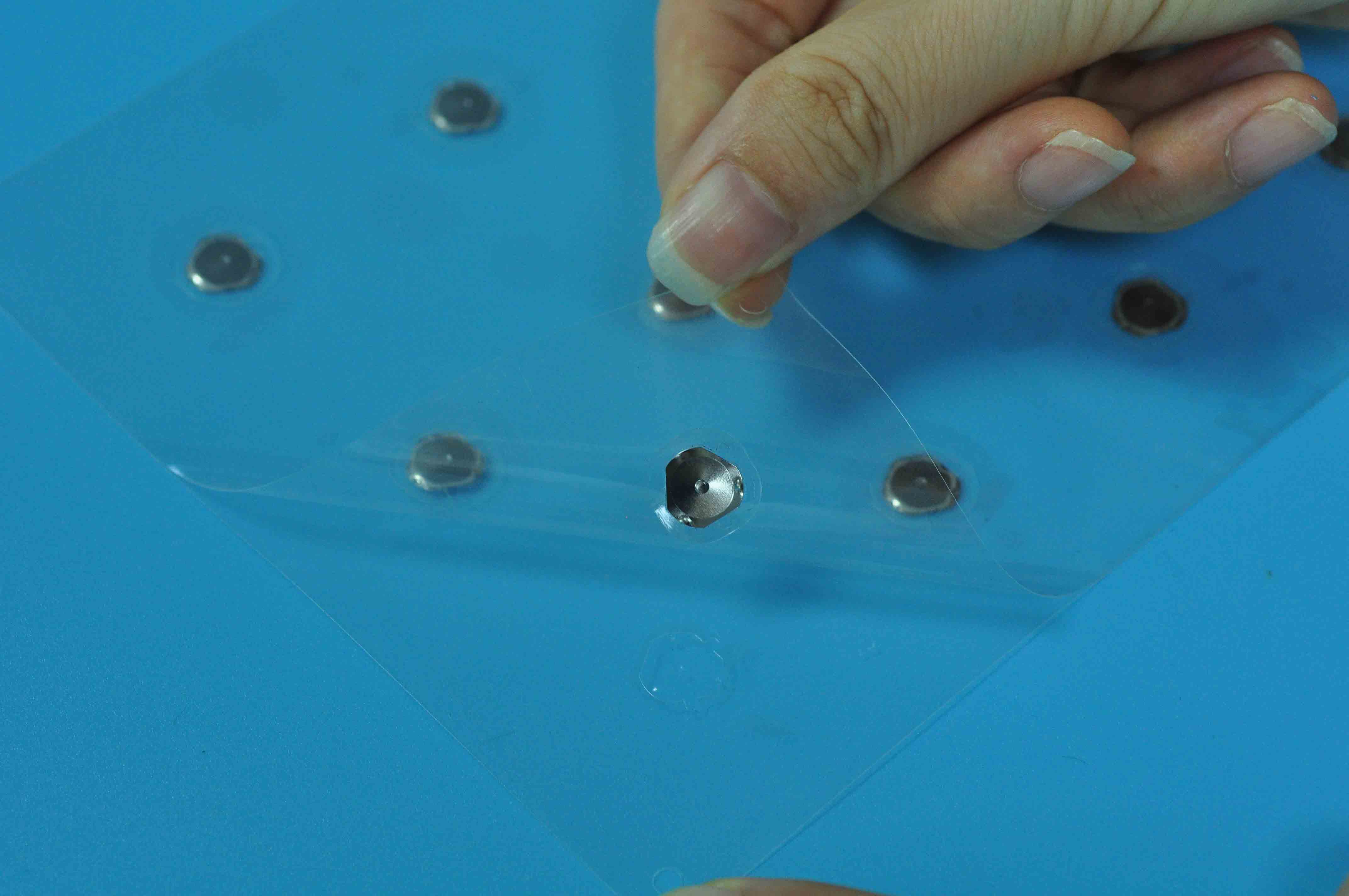 metal dome array